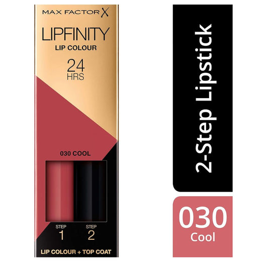 Max Factor Lipfinity Long Lasting Lip Colour 030 Cool – 24H Kiss-Proof