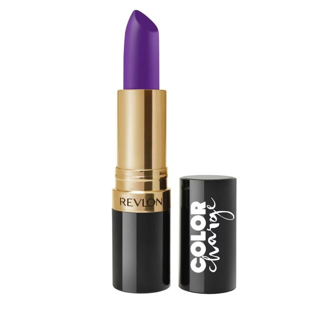 Revlon Super Lustrous Matte Lipstick 030 Violet Rush – Bold, Velvety Finish