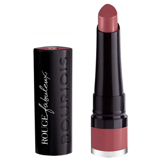 Bourjois Rouge Fabuleux Lipstick 04 Jolie Mauve – Creamy, Long-Lasting Finish