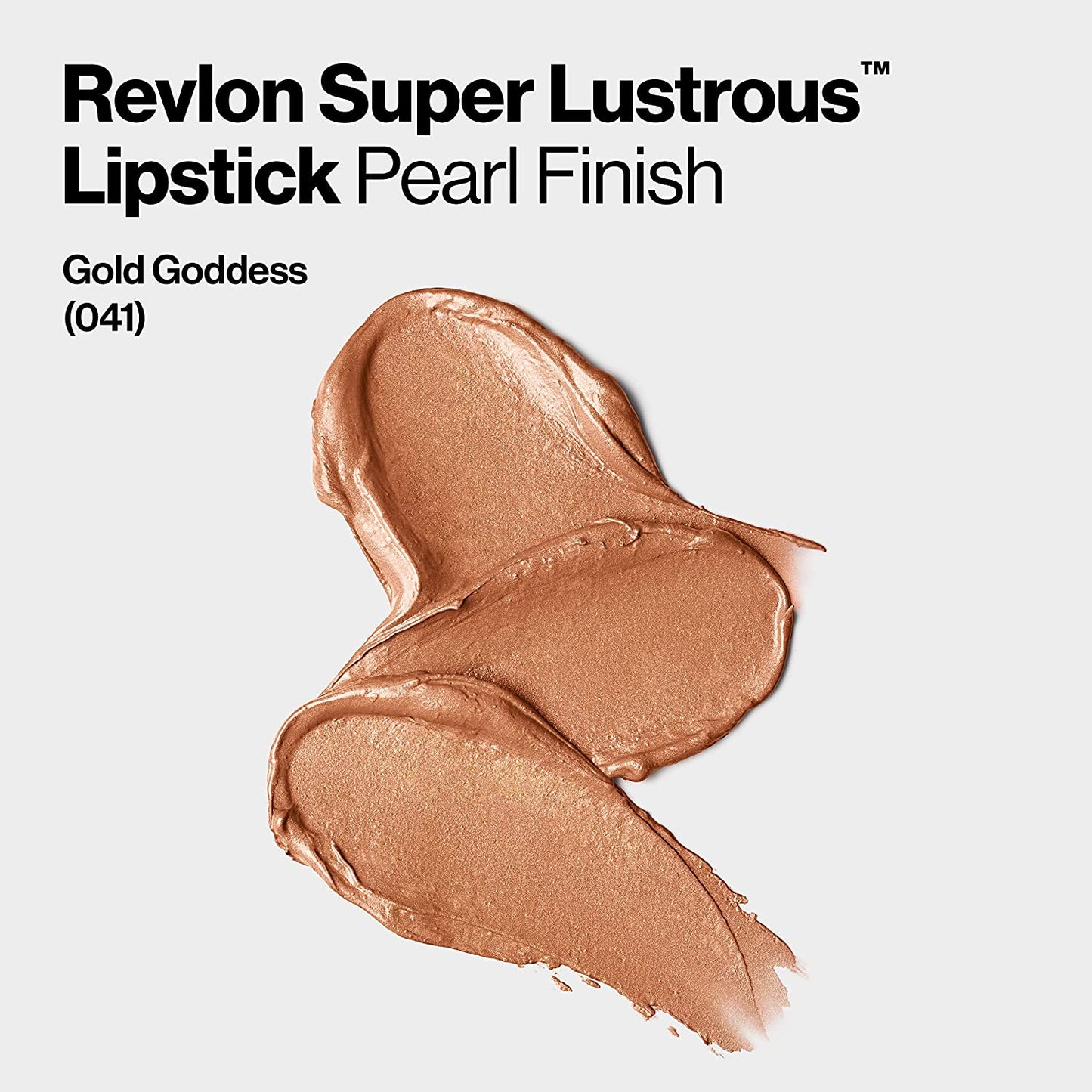 Revlon Super Lustrous Lipstick 041 Gold Goddess – Luxurious, Shimmering Gold