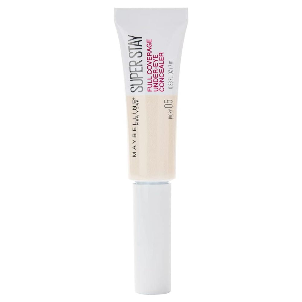 Maybelline SuperStay Full Coverage Under Eye Concealer 05 Ivory – Long-Lasting