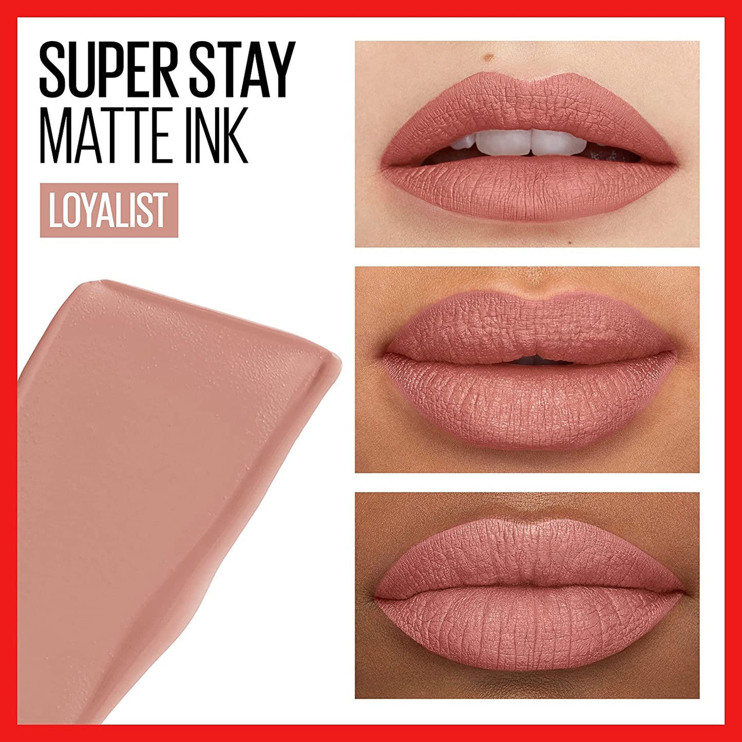 Maybelline SuperStay Matte Ink Liquid Lipstick 05 Loyalist – Soft, Matte Finish