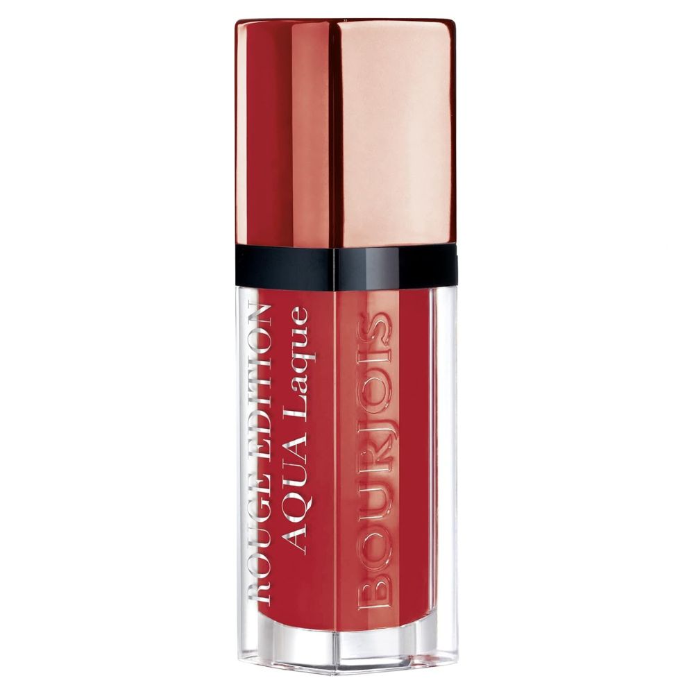 Bourjois Rouge Aqua Laque Lipstick – High-Shine, Hydrating Color