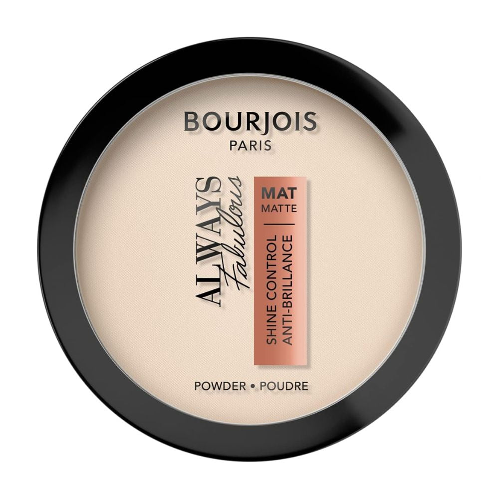 Bourjois Always Fabulous Matte Pressed Powder – Oil Control, Shine-Free