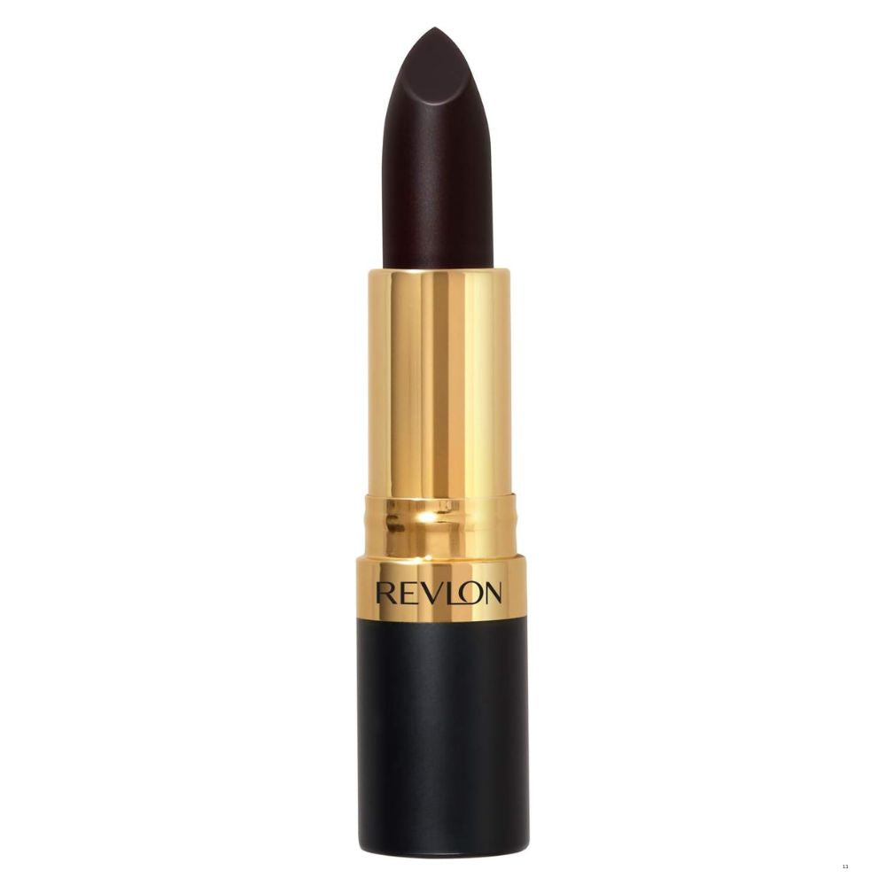 Revlon Super Lustrous Lipstick 058 Dark Night Queen – Deep, Dramatic Plum Finish