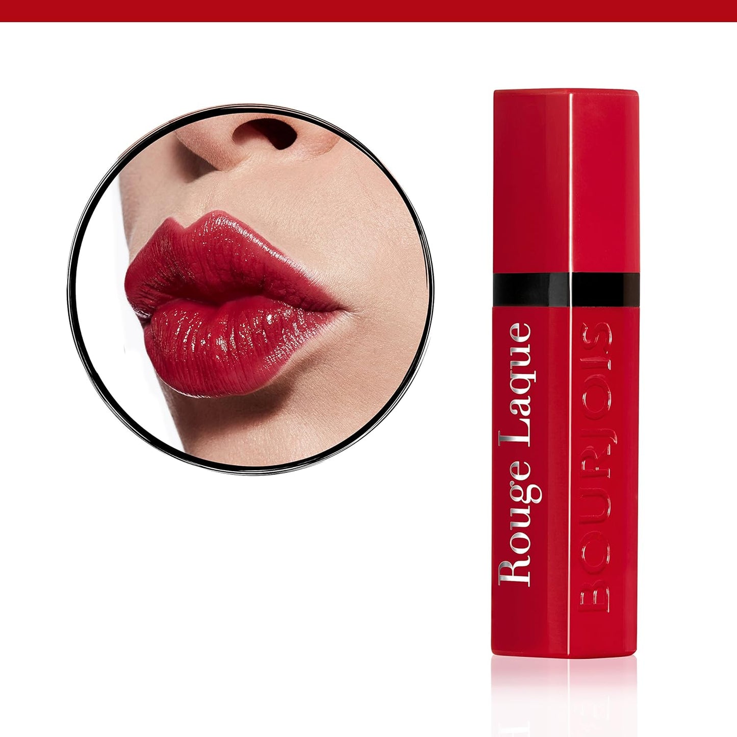 Bourjois Rouge Laque Liquid Lipstick 06 Framboiselle – Bold, Glossy Finish