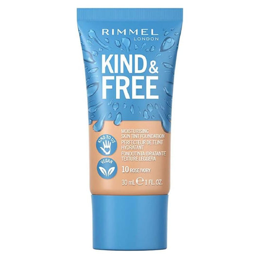 Rimmel Kind & Free Skin Tint Foundation – Lightweight, Natural Glow