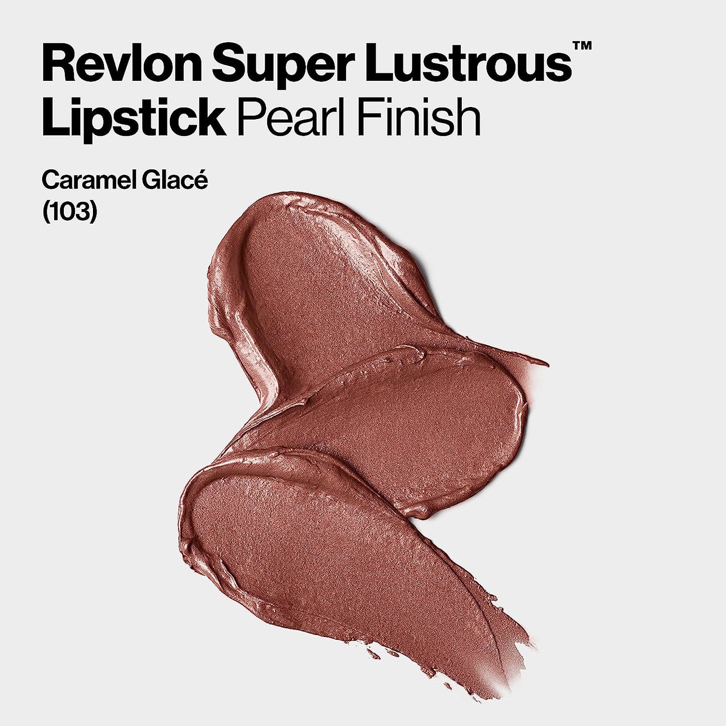 Revlon Super Lustrous Lipstick 103 Caramel Glace – Warm, Frosted Caramel Shade