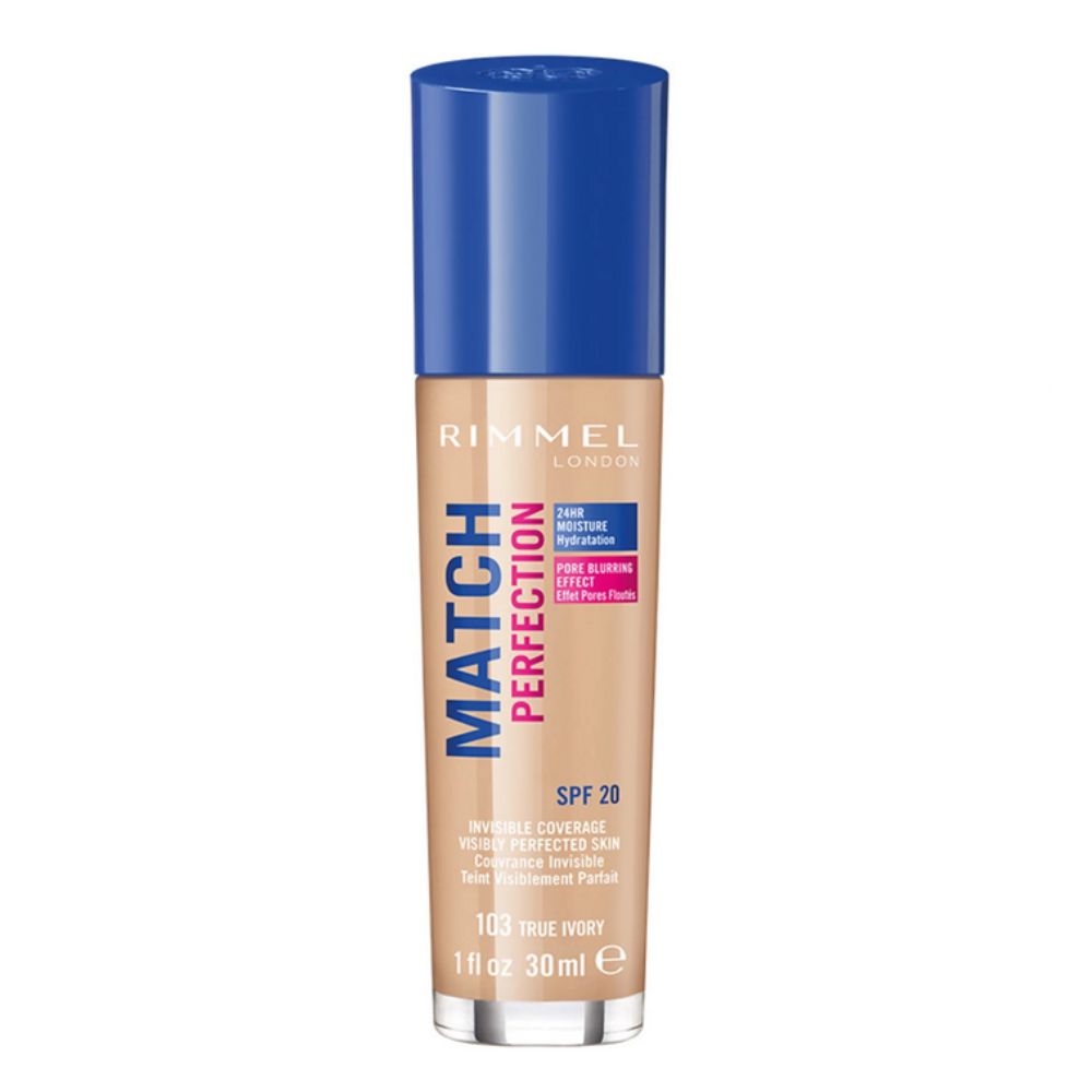 Rimmel Match Perfection Foundation – 103 True Ivory