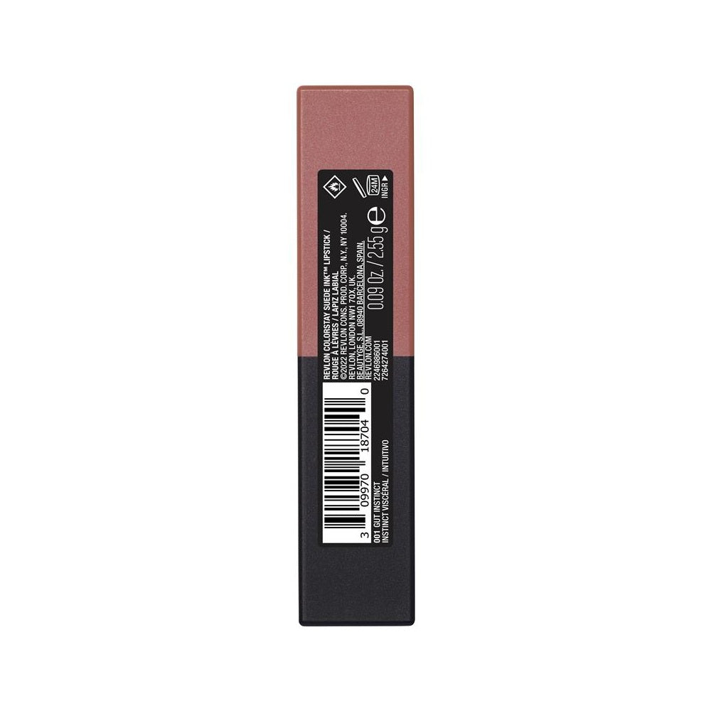 Revlon ColorStay Suede Ink Lipstick 001 Gut Instinct
