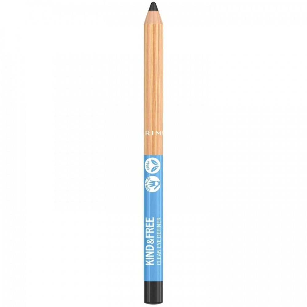 Rimmel Kind & Free Clean Eye Definer Pencil Eyeliner 001 Pitch