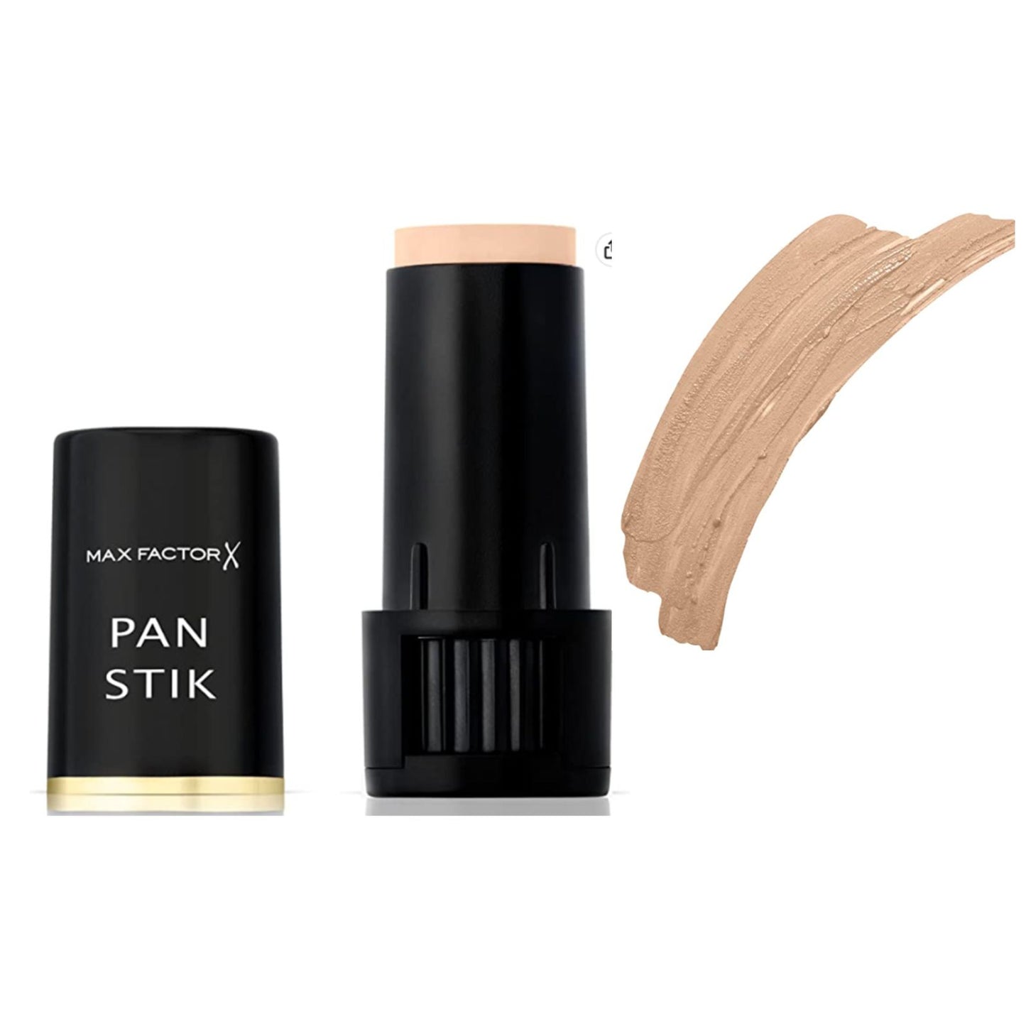 Max Factor Pan Stick Foundation 12 True Beige – Full Coverage, Long-Wear