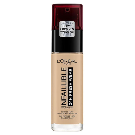 L'Oreal Infallible 32Hr Fresh Wear Foundation 120 Vanilla – Lightweight, Long-Lasting