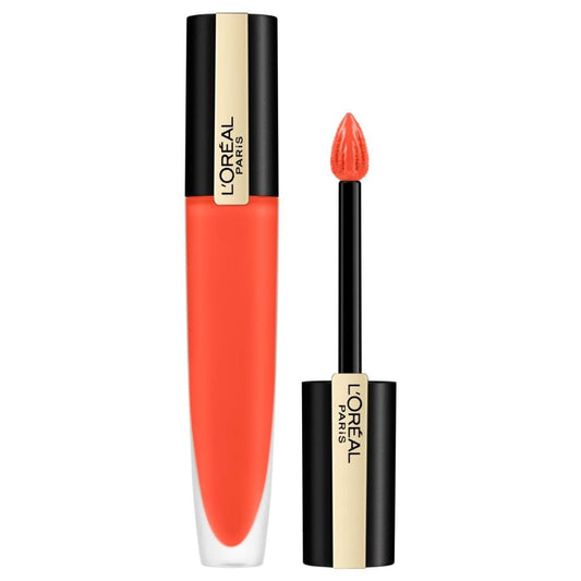 L'Oreal Rouge Signature Matte Lipstick 127 I Revolutionise – Bold, Modern Matte