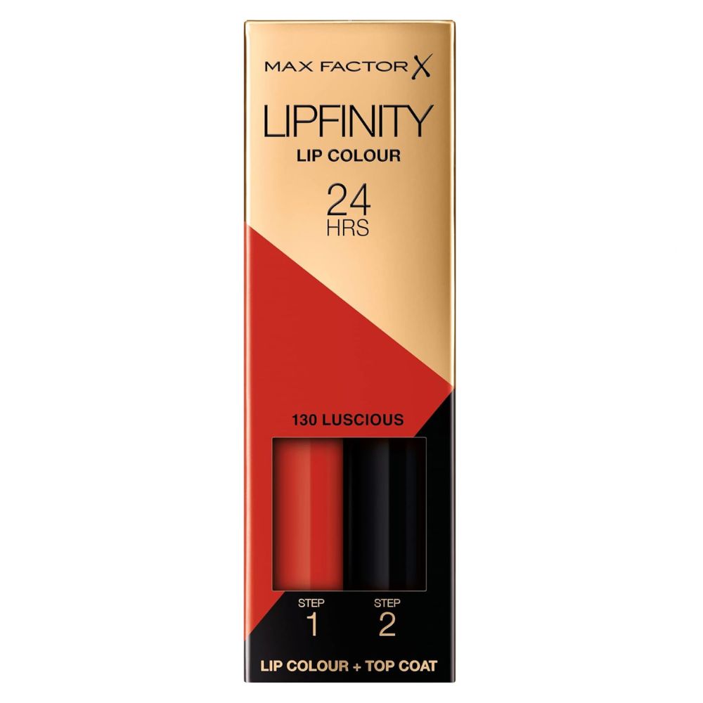 Max Factor Lipfinity Long Lasting Lip Colour 130 Luscious – 24H Kiss-Proof