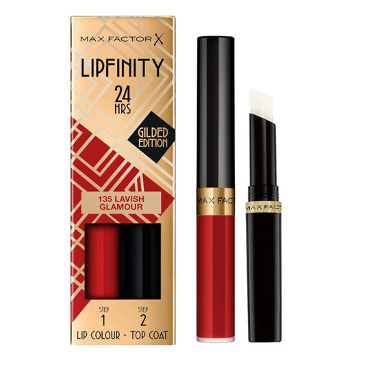 Max Factor Lipfinity Long Lasting Lip Colour 135 Lavish Glamour – 24H Kiss-Proof
