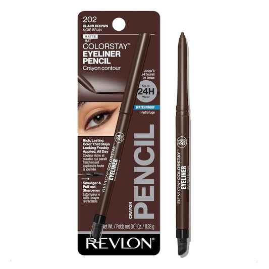 Revlon Colorstay Eyeliner 202 Black Brown – Long-Wear, Precise Definition