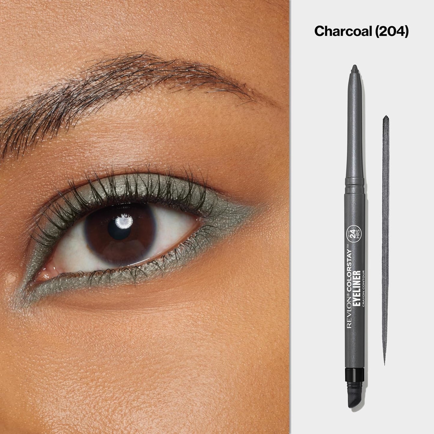 Revlon Colorstay Eyeliner 204 Charcoal – Long-Wear, Smudge-Proof Definition