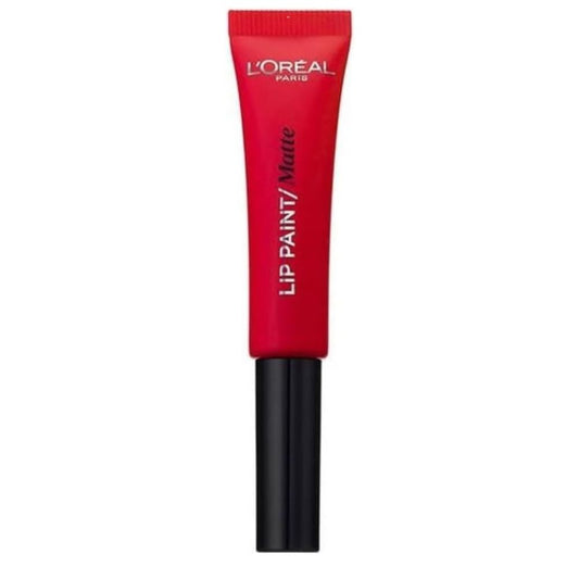 L'Oreal Infallible Lip Paint 204 Red Actually – Bold Red, High Shine