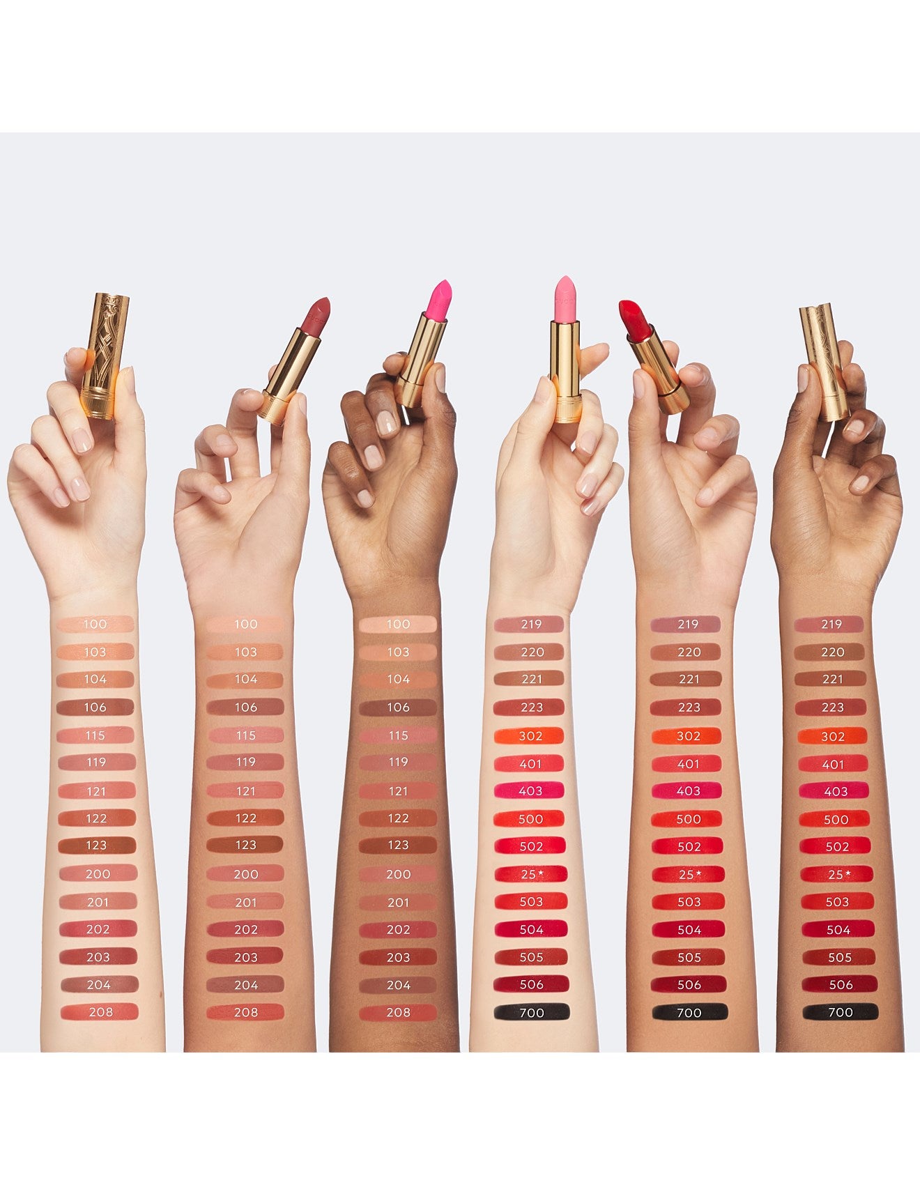 Gucci Rouge a Levres Lip Colour 601 Virginia Feur de Lis