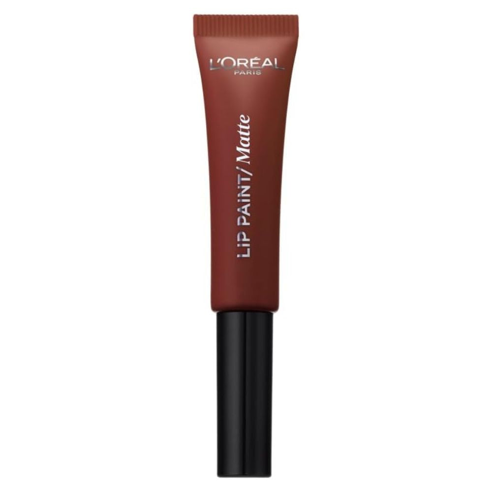 L'Oreal Infallible Lip Paint 213 Stripped Brown – Bold, Warm-Toned Matte