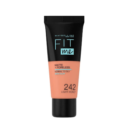 Maybelline Fit Me Matte & Poreless Liquid Foundation 242 Light Honey