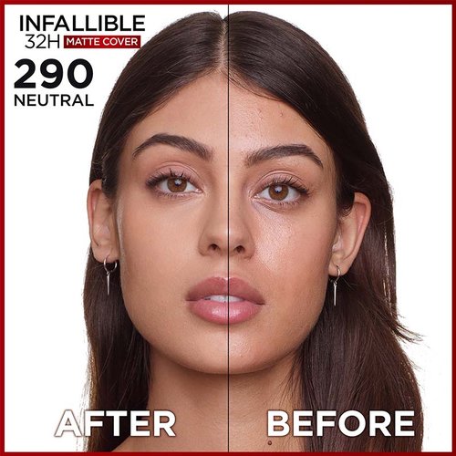 L'Oreal Infallible 32H Matte Cover Foundation 290 Golden Amber – Full Coverage Matte