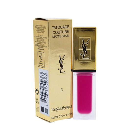 YSL Tatouage Couture Matte Stain Ink 3 Rose – Bold, Long-Lasting Matte Pink