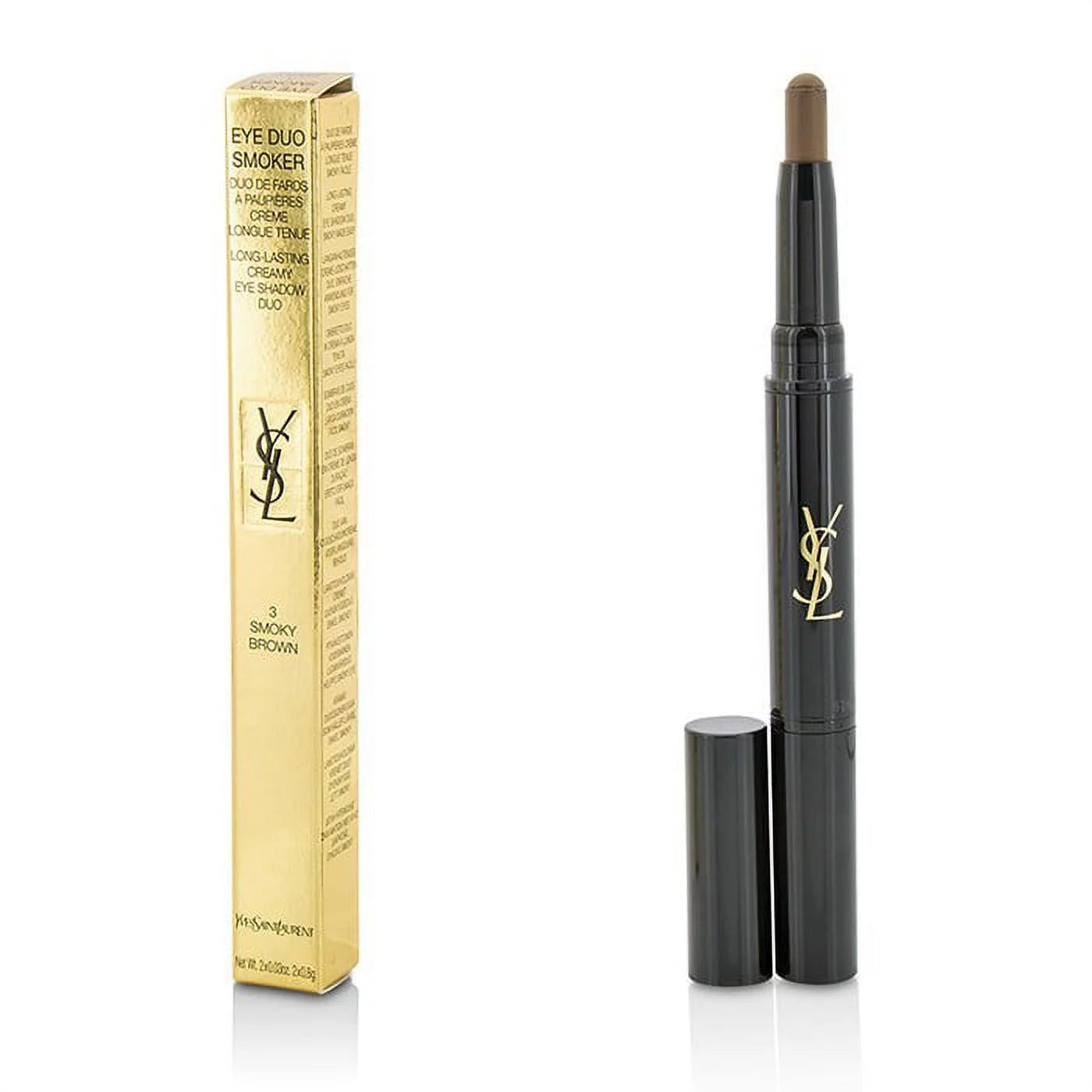 YSL Eye Duo Smoker Eyeshadow 3 Smoky Brown – Intense, Sultry Eye Look