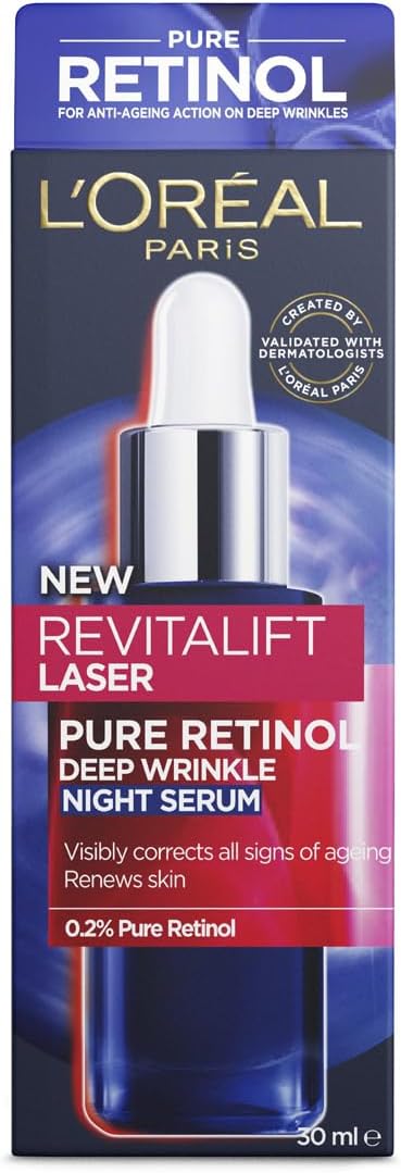 L'Oreal Revitalift Laser Pure Retinol – Advanced Anti-Aging Treatment