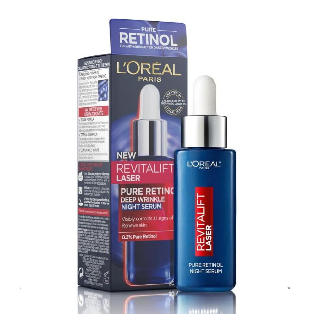 L'Oreal Revitalift Laser Pure Retinol – Advanced Anti-Aging Treatment