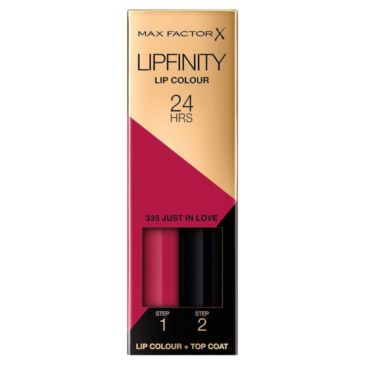 Max Factor Lipfinity Long Lasting Lip Colour 335 Just In Love – 24H Kiss-Proof