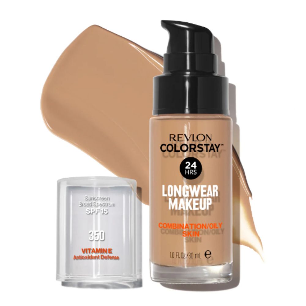 Revlon Colorstay Combination Oily Skin Foundation – 350 Rich Tan