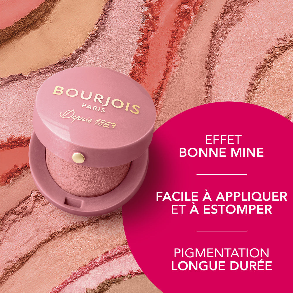 Bourjois Little Round Pot Blusher – 95 Rose De Jaspe