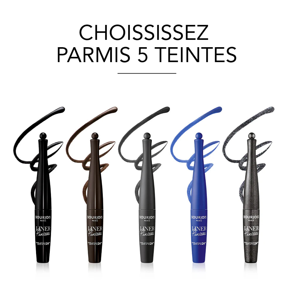 Bourjois Liner Pinceau Eyeliner – 004 Bleu Pop Art