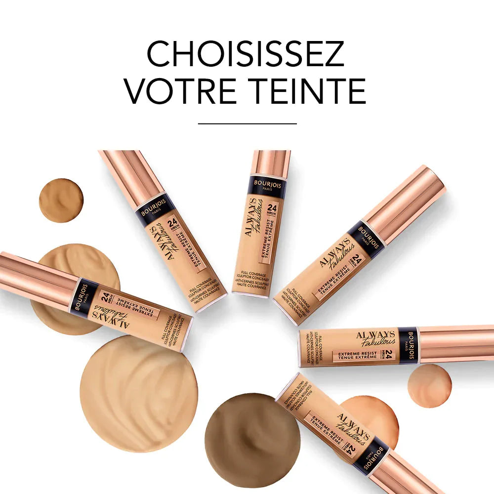 Bourjois Always Fabulous Extreme Resist Concealer – 100 Ivory