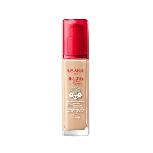 Bourjois Healthy Mix Foundation – 51W Light Vanilla