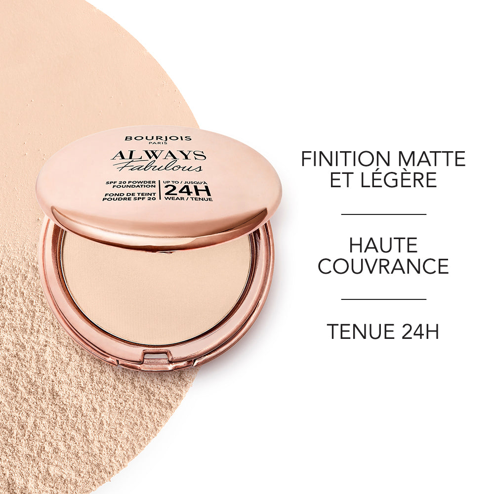 Bourjois Always Fabulous 24H Powder – 210 Vanilla