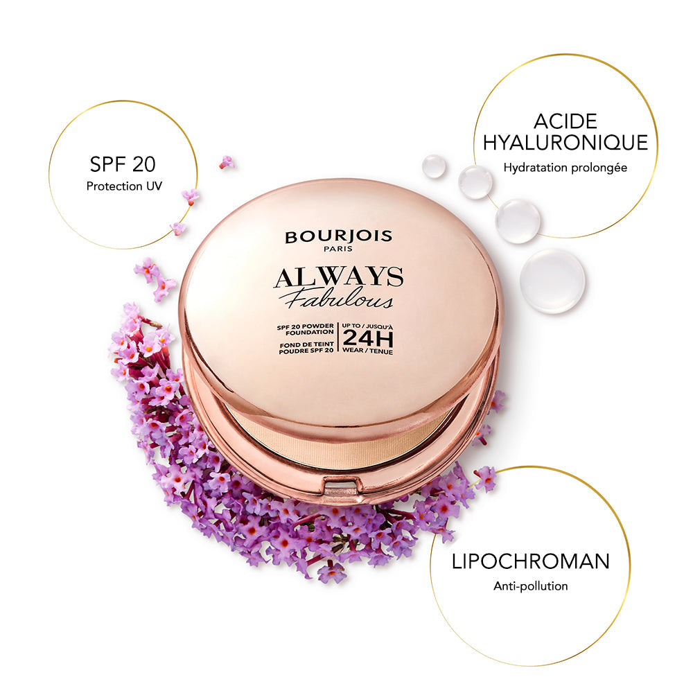 Bourjois Always Fabulous 24H Powder – 210 Vanilla