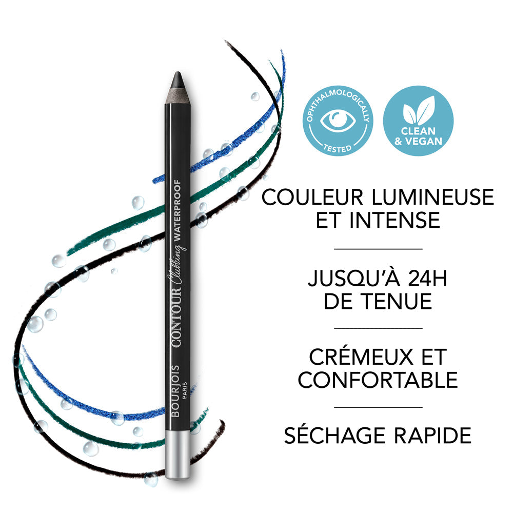 Bourjois Clubbing Waterproof Contour Eyeliner Pencil – 52 Disco Ball