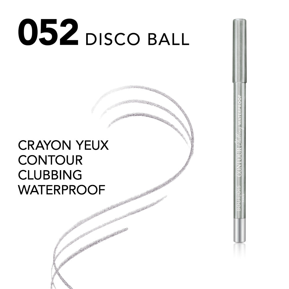 Bourjois Clubbing Waterproof Contour Eyeliner Pencil – 52 Disco Ball