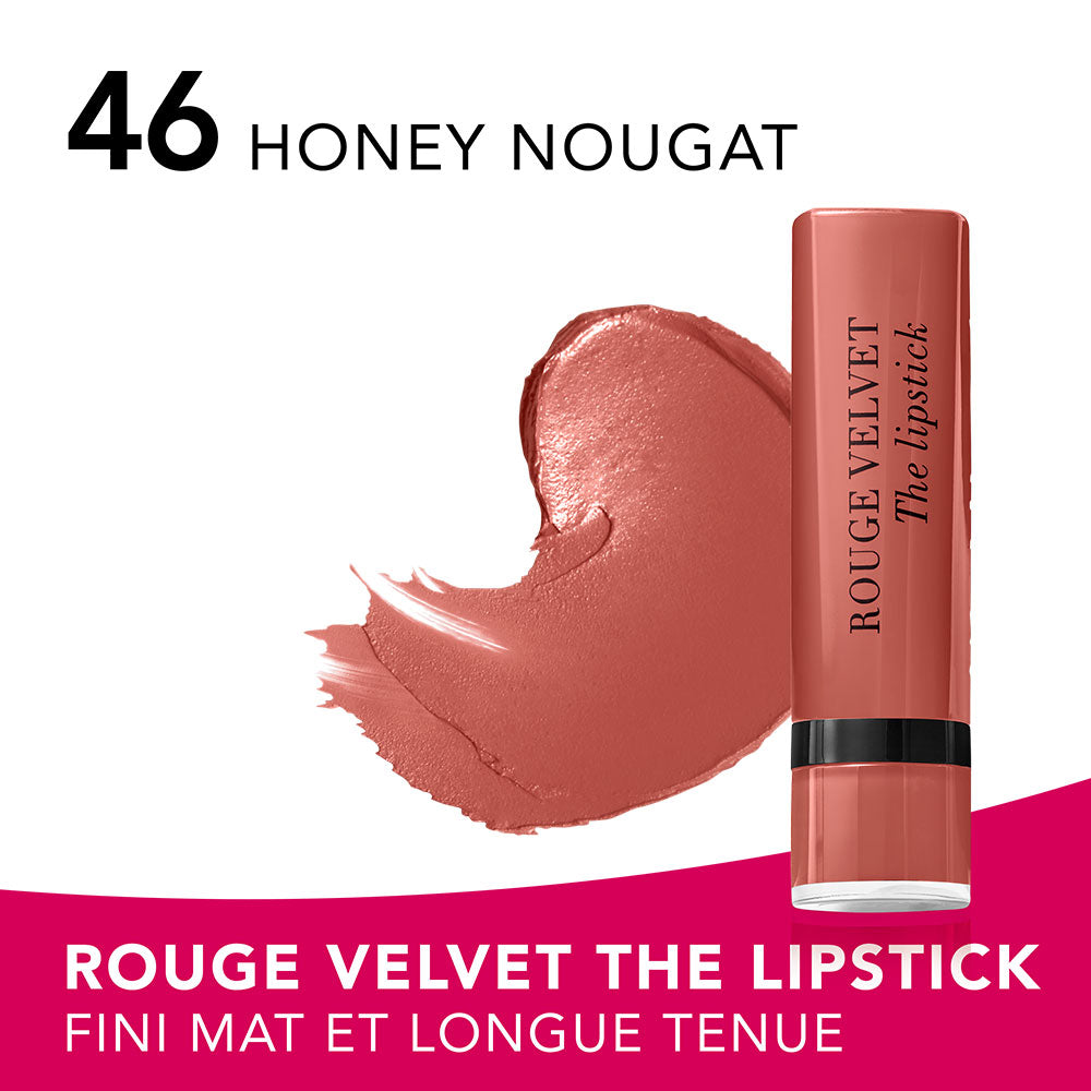 Bourjois Rouge Velvet The Lipstick – 46 Honey Nougat