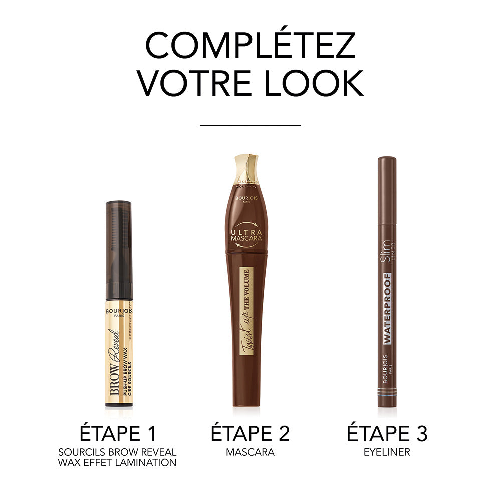 Bourjois Twist Up The Volume Mascara – Ultra Brown 002