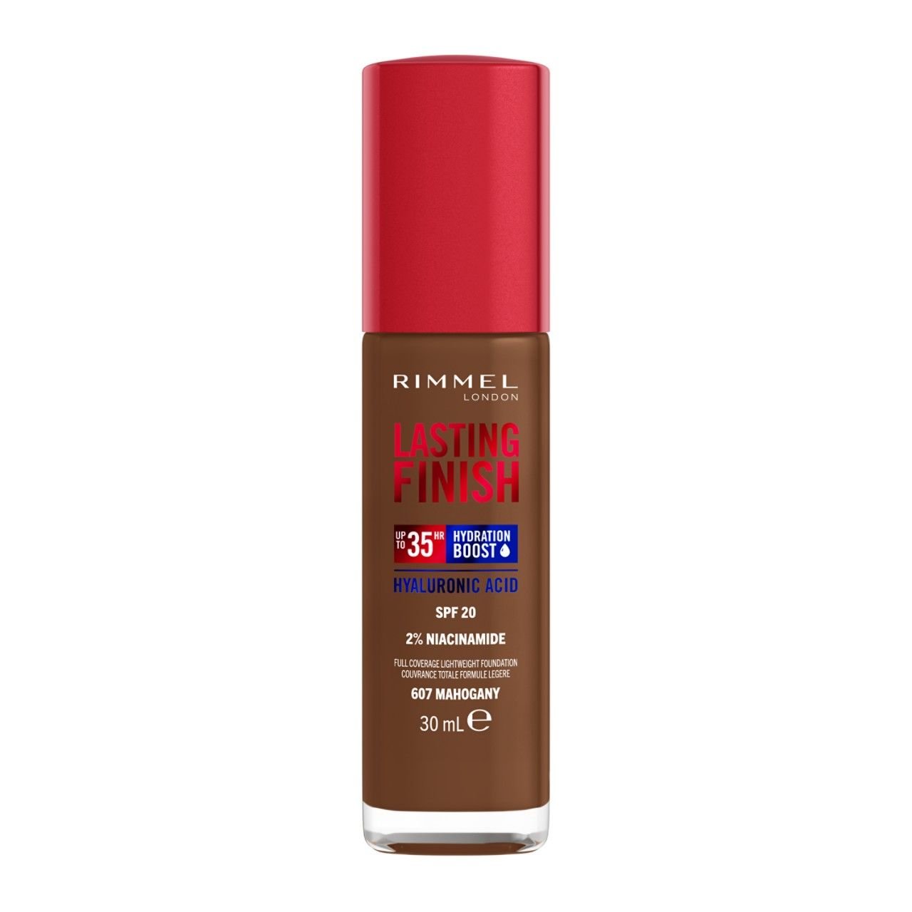 Rimmel Lasting Finish Extreme 35H Foundation – 607 Mahogany