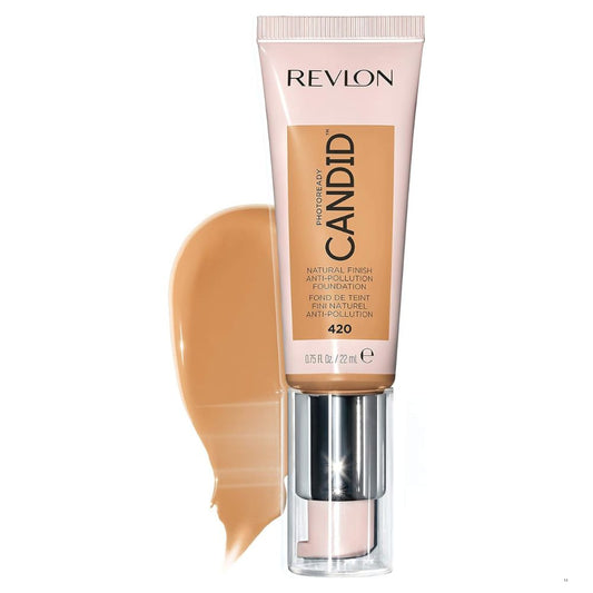 Revlon PhotoReady Candid Natural Finish Foundation 420 Sun Beige – Natural Coverage