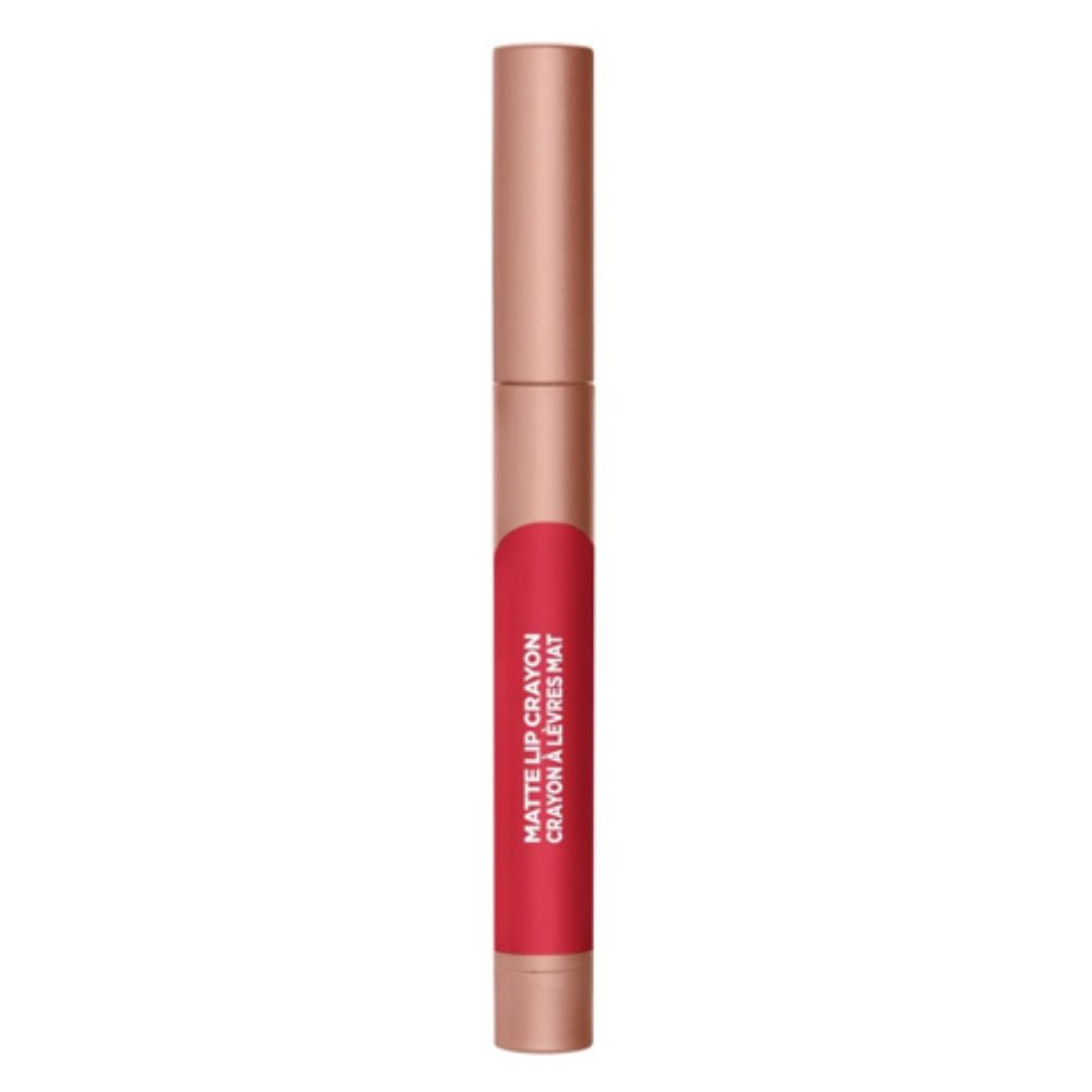 L'Oreal Infallible Lip Crayon 505 Little Chili – Bold, Spicy Matte Finishv