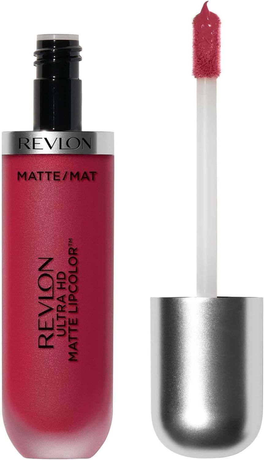 Revlon Ultra HD Matte Lipcolor 605 HD Obsession – Vivid, Velvety Fuchsia Matte