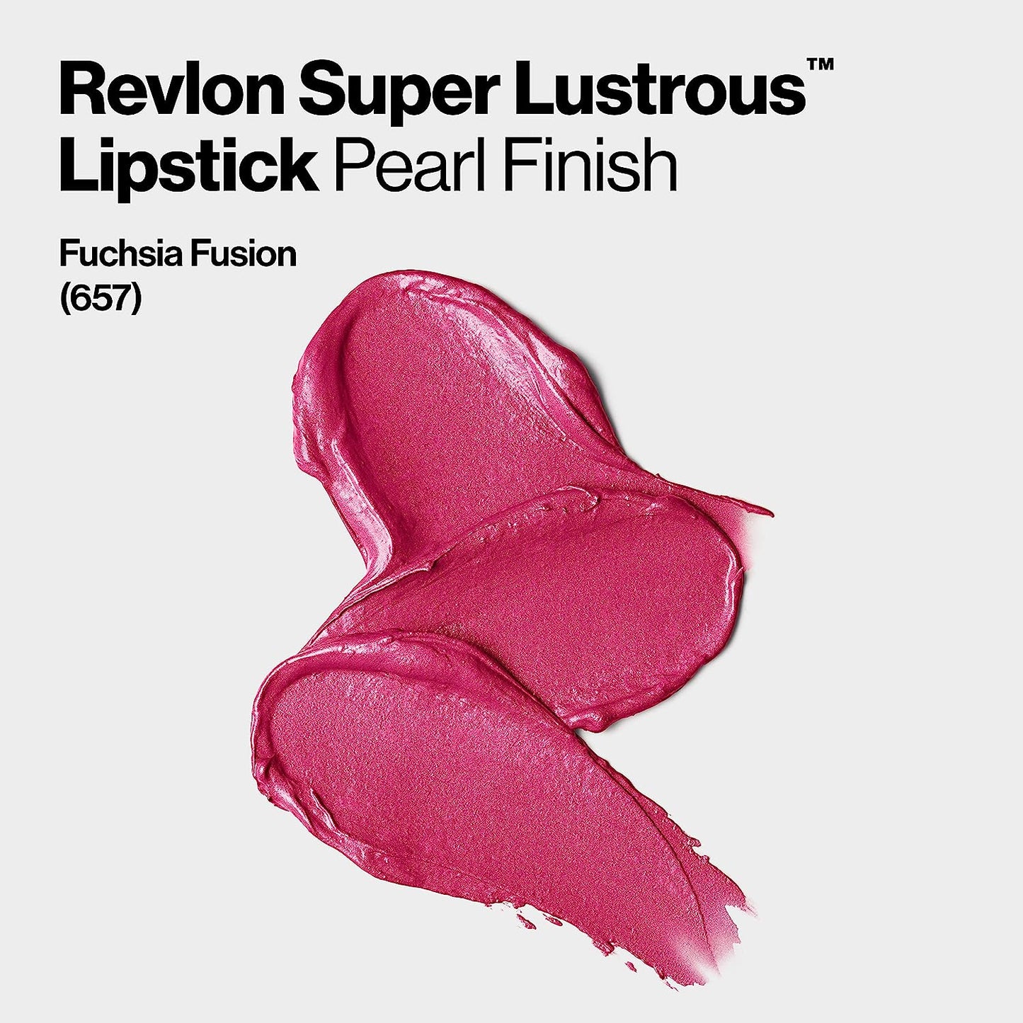 Revlon Super Lustrous Lipstick 657 Fuchsia Fusion – Bold, Radiant Pink