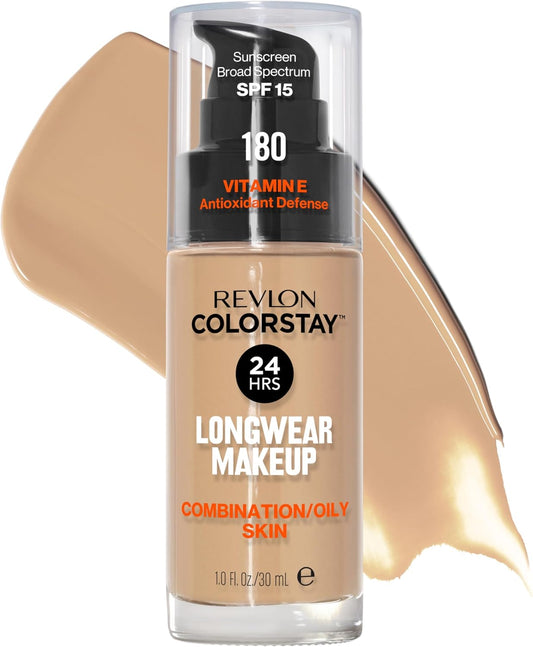 Revlon Colorstay Combination Oily Skin Foundation – 180 Sand Beige