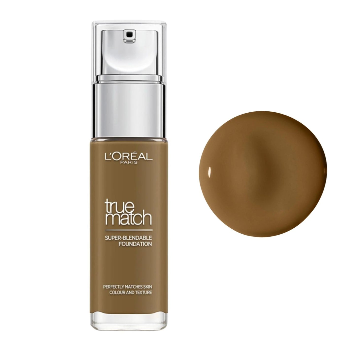 L'Oreal True Match Foundation 8N Cappuccino – Natural Finish, Buildable Coverage